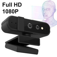 HD 1080P 30FPS USB Computer Web Camera for Windows Hello Facial Recognition Webcam Compatible with Win10/11 Autofocus Web Camera