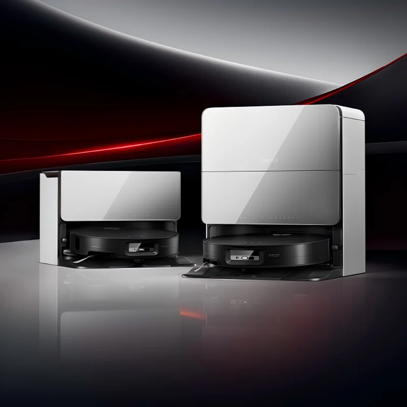 

Roborock G30 Robot Vacuum Cleaner and Mop, Auto Wash & Dry Station, Smart Mapping, Strong Suction, 4-in-1 Cleaning Robot