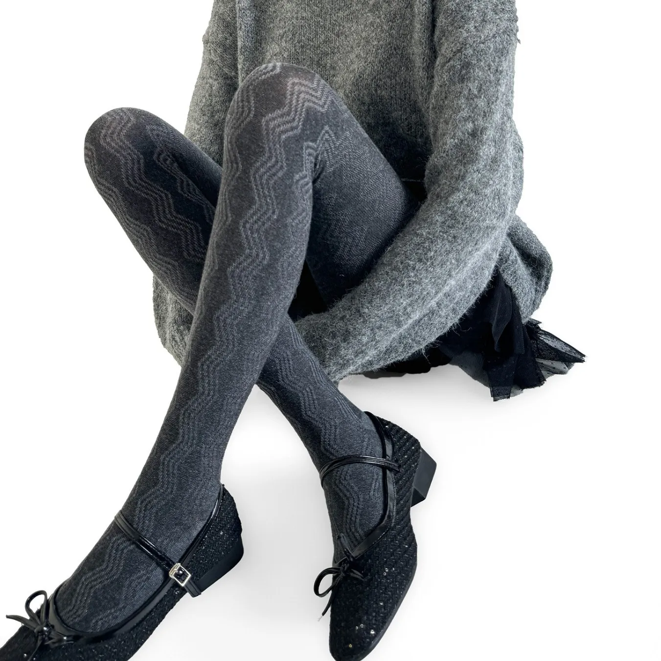 Autumn Winter Vertical Striped Women Tights Vintage Thermal Light Slimming Simple Versatile Pantyhose Women Underwear Leggings
