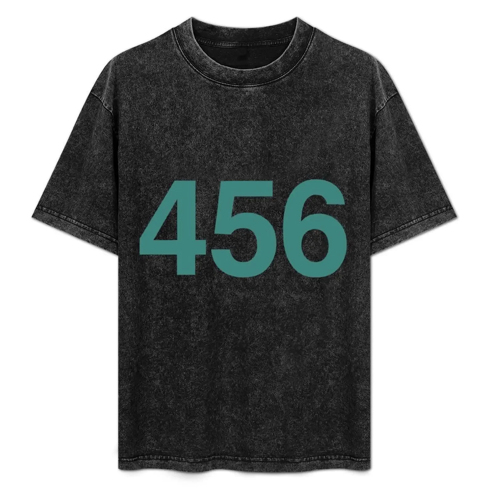 

Player 456 Halloween Costume Green T-Shirt plain anime figures Aesthetic clothing t shirt men