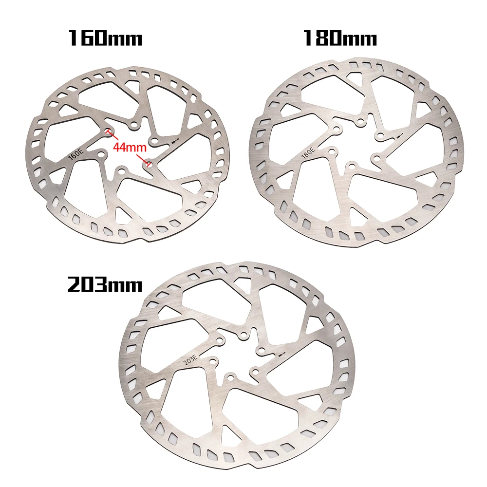 ZTTO Bicycle Brake Rotor 203mm/180mm/160mm 6 Inches Stainless Steel Hydraulic Brake Rotor 2.3m Thickness MTB Road Bike Rotors