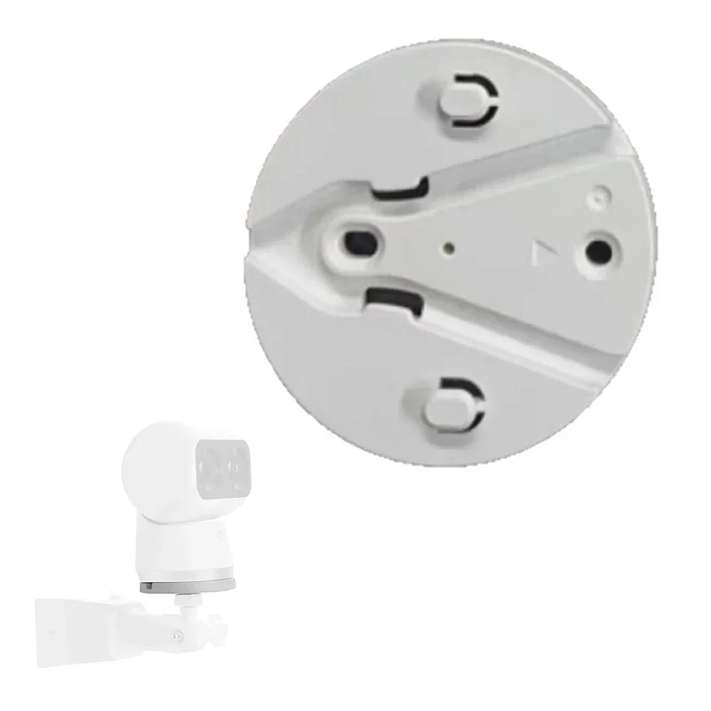 Base de câmera de plástico, 2 peças, para segurança eufy, spaceview pro, base de câmera de segurança para bebês, suporte para câmera 720p1