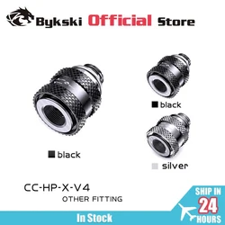 Bykski Hand Push Water Release Valve G1/4'' Thread Male to Famale Brass Expansion Open Stop Switch PC Cooling Fitting CC-HP-X-V4