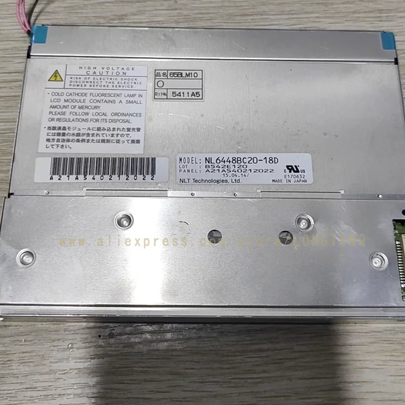 NL6448BC20-18D NL6448BC20-18 NL6448BC20-20 65BLM10 Original 6.5 Inch LCD Display Monitor