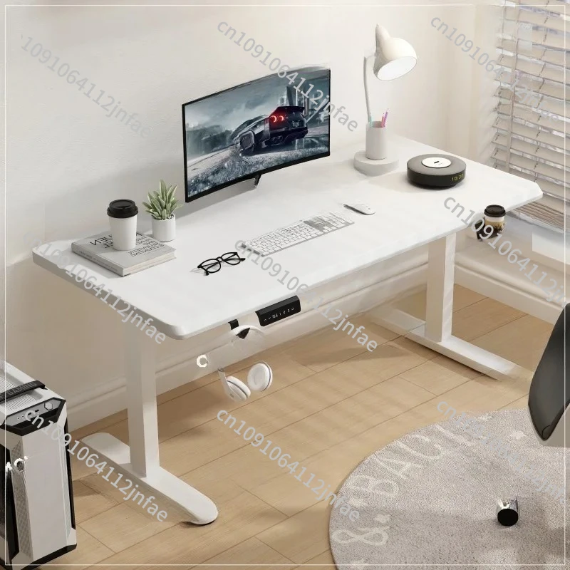 Office/Workshop Electric Lift Workstation Set - Ergonomic Design for Neck & Lower Back Protection