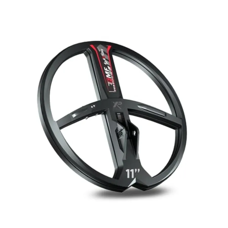 

11 FMF Coil Compatible with Deus II Metal Detector - Fast and Simultaneous Multi Frequency Coil from 4 to 45 kHz - with Coil Co