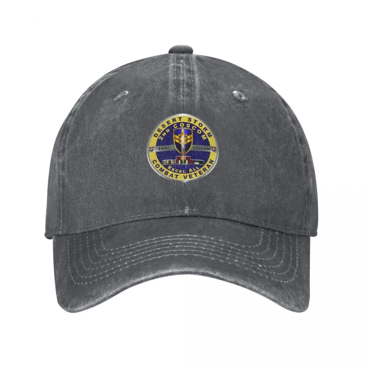 2nd Corps Support Command Desert Storm COSCOM Veteran Baseball Cap Cosplay Ball Cap New In The Hat Wild Ball Hat For Girls Men's