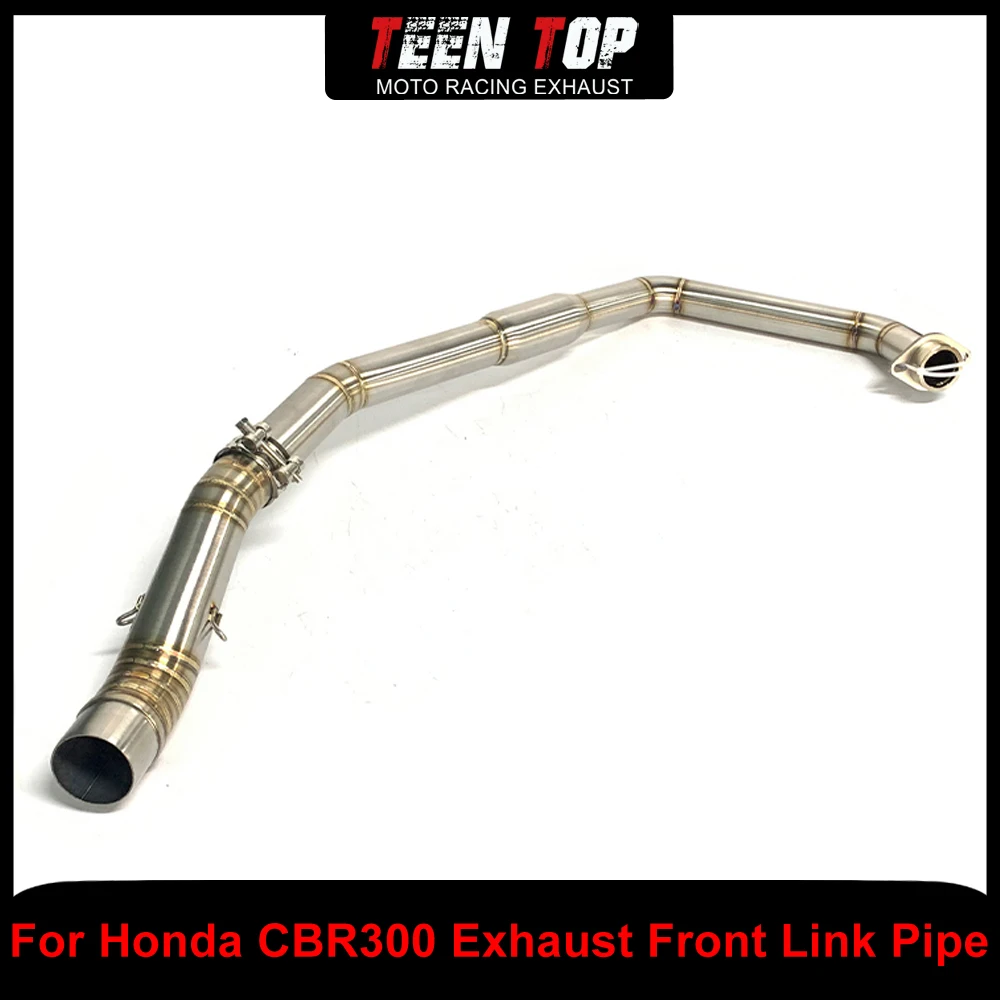 

Нержавеющая сталь для Honda CBR300, выхлопная колено, соединительная труба для мотоцикла Escape CBR300, передняя соединительная труба, 51 мм, мототрубка