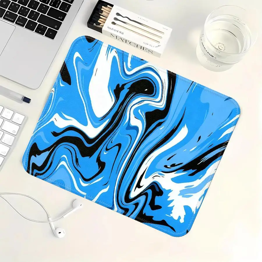Strata Liquid Mouse Pad Game Console Pad Keyboard Mouse Pad Desk accessories Computer Laptop Pad office Pad rubber