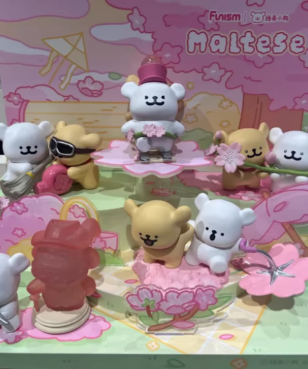 

Мальтийская романтическая серия вишни, слепая коробка, игрушки-сюрприз, загадочная коробка, куклы, фигурка, милый подарок для девочек