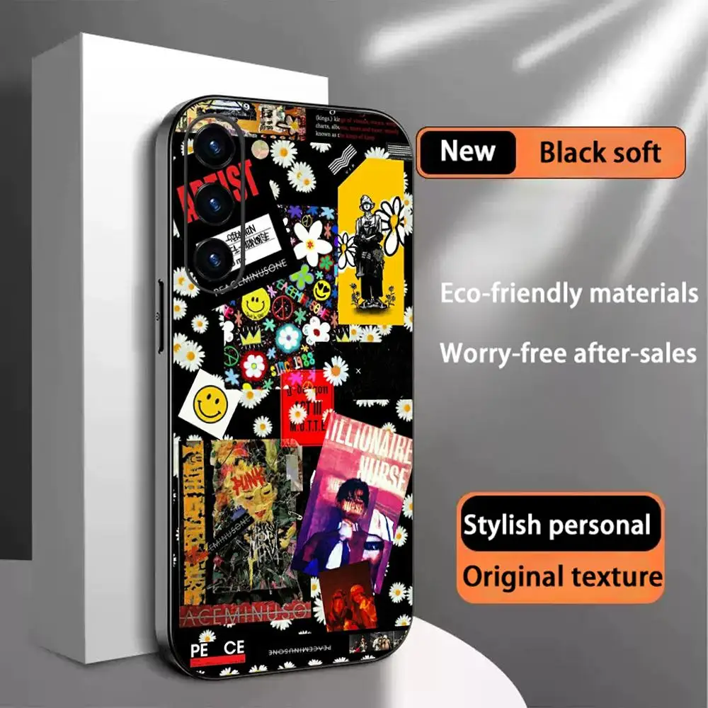 Cool handsome G-Dragon poster ins Phone Case For Samsung Galaxy S26 S25 S24 S23 S22 S21 Plus Ultra Note20 Soft Black