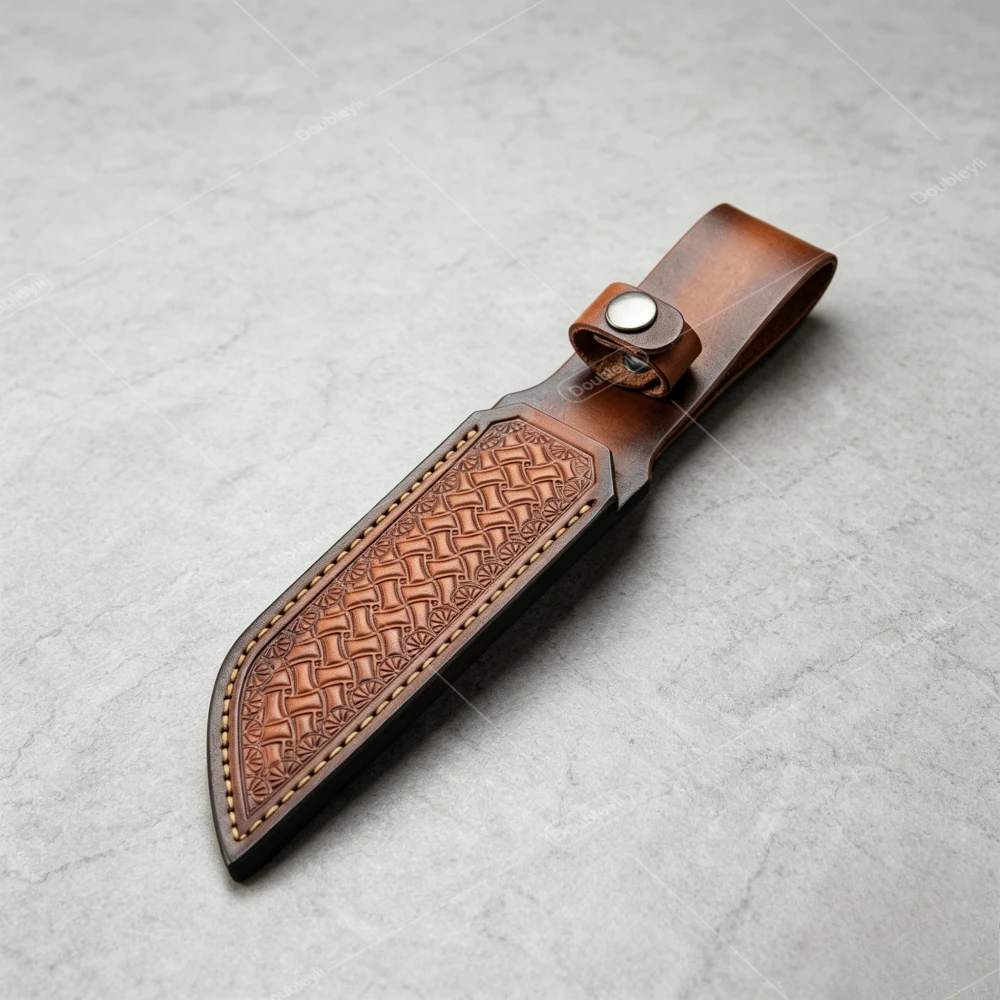 Hard Blade Protective Sheath with Belt Loop, Full‑Wrap Tool Storage Holder, Wear‑Resistant Carry Cover, 1 Piece