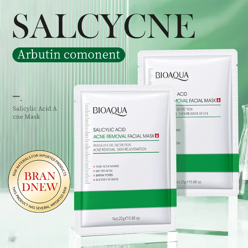 

Salicylic acid Acne-removing mask Fade fine lines Exfoliation Hydrating Moisturizing smoothing Facial Patch mask Skin care
