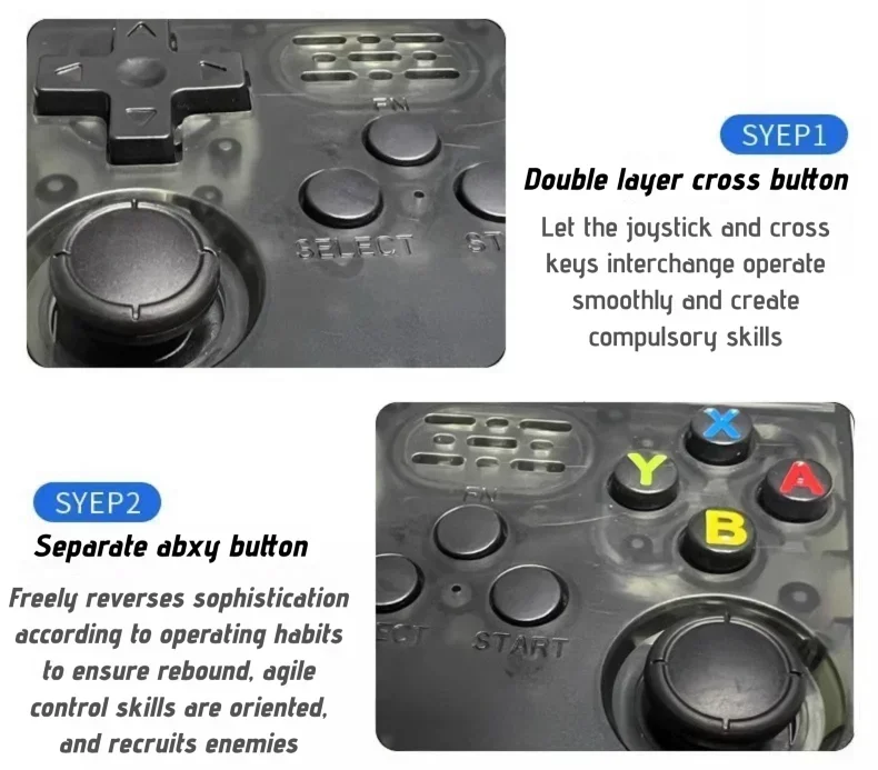 128GB R36S Retro Handheld Video Game Console Linux System 3.5 Inch IPS Screen Portable Pocket Video Player 64GB Games Boy Gift