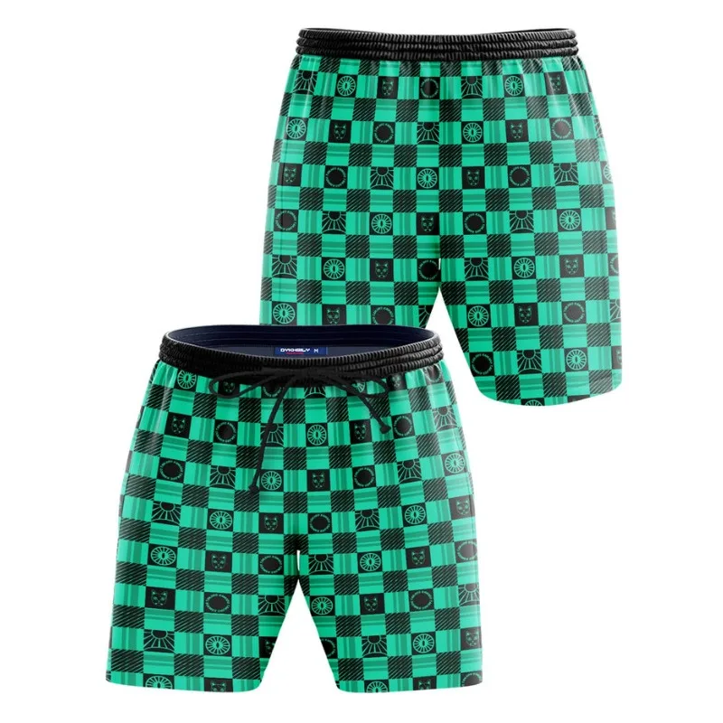 

Новые модные мужские летние пляжные шорты 2026 года, быстросохнущие шорты с 3D-принтом, трендовые мужские шорты