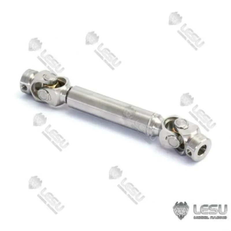 

LESU DIY Tamiyaya Dumper Metal 55-62MM Drive Shaft 5MM for 1/14 RC Tractor Truck Model Parts TH16942