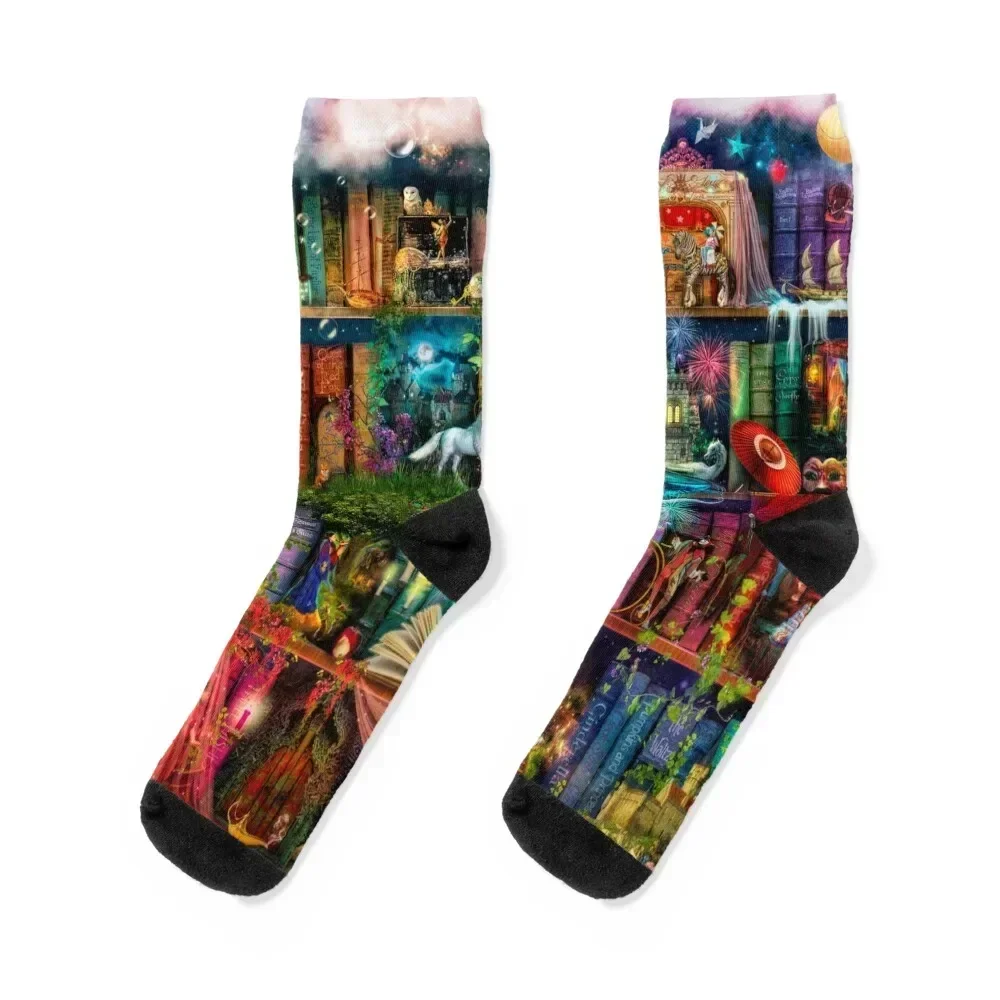 

Whimsy Trove - Treasure Hunt Socks anti slip football compression sheer christmas gifts Women's Socks Men's