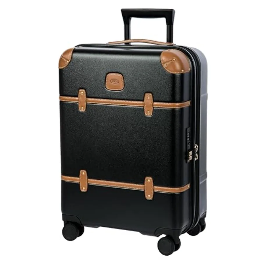 

Bellagio 21 Expandable Cabin Trolley for airline travel, polycarbonate material, black color, lightweight and durable spinner d