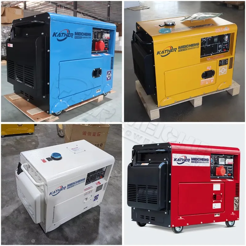 Ultra-quiet generator Power silent portable generator set 6