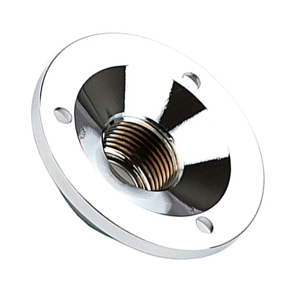 

6 35mm Chrome Tail Die Jack Accessories Plug Stereo Output Socket for Guitar Bass GT220A Metal Practical Replacement for guitar