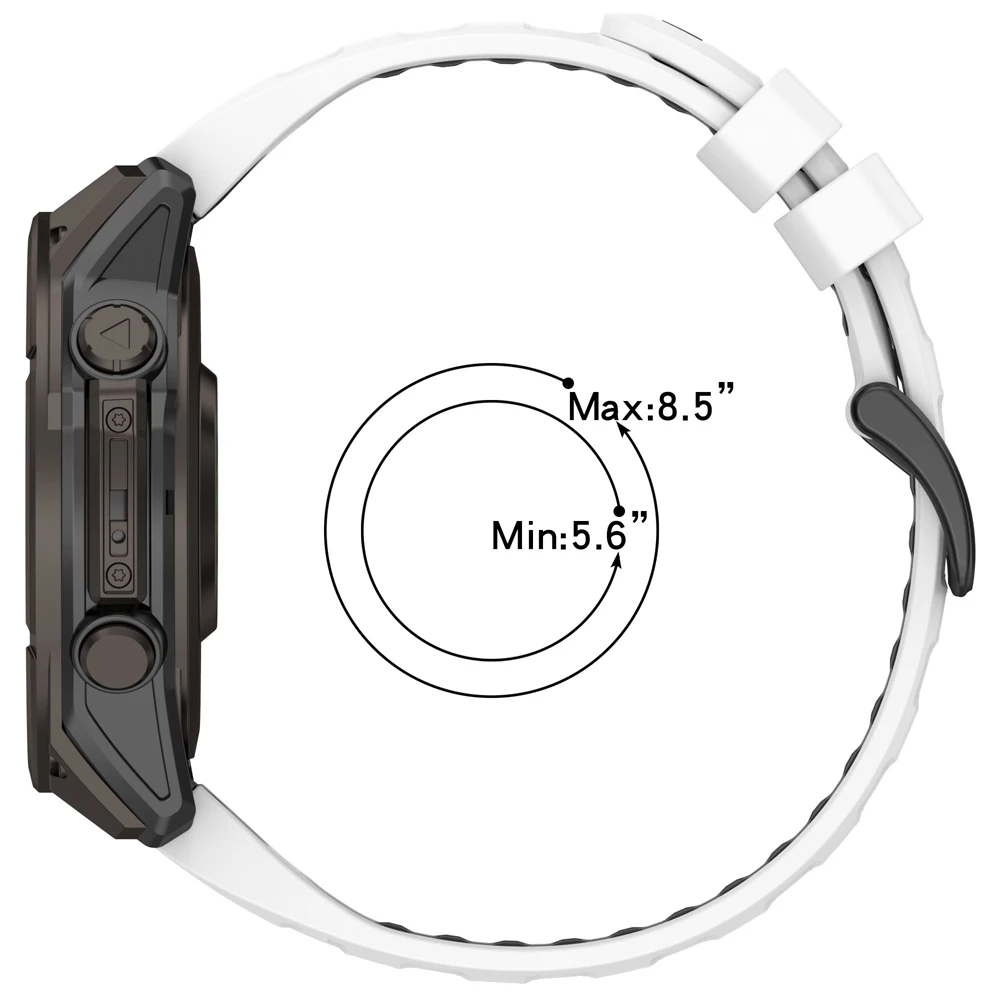 22mm 26mm Silikonarmband für Garmin Fenix 8 E 7X 7 Pro Solar/6X 6 Sapphire 5X/Epix/Tactix 8 QuickFit Uhrenarmband 1:1 Offizielles Armband – Detail 32