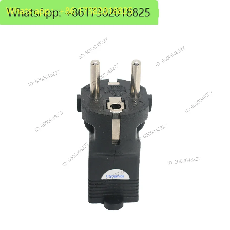 Cold treatment + increase the touchpoint contact surface, American to European standard, European power adapter plug