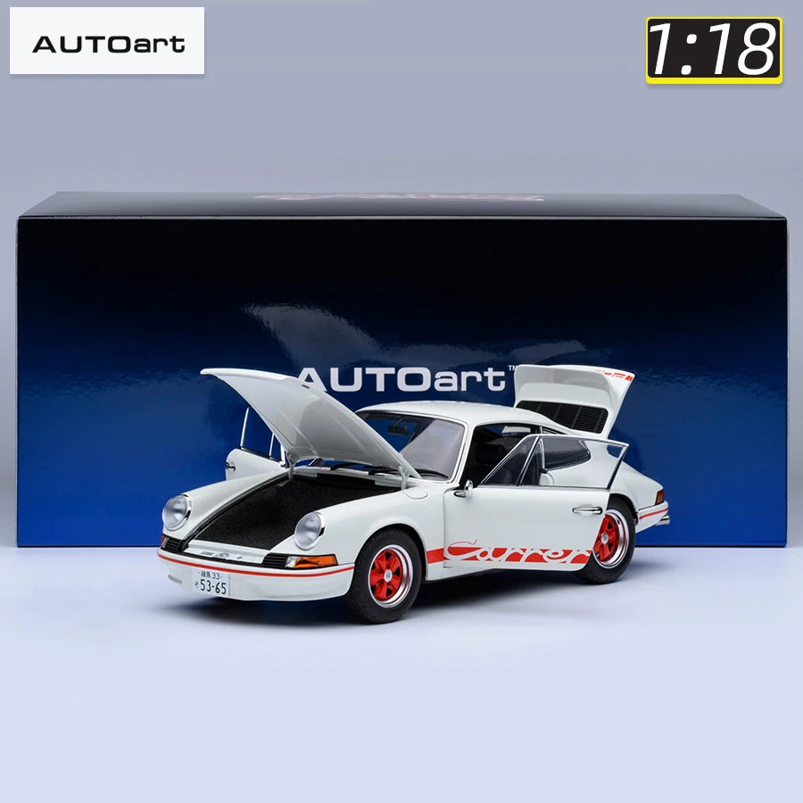 AUTOART-Porsche 1/18 Carrera 911 RS "The Cirtoxic IT WOLF", Leges Display, Holiday Gift Collection 2.7, 78026