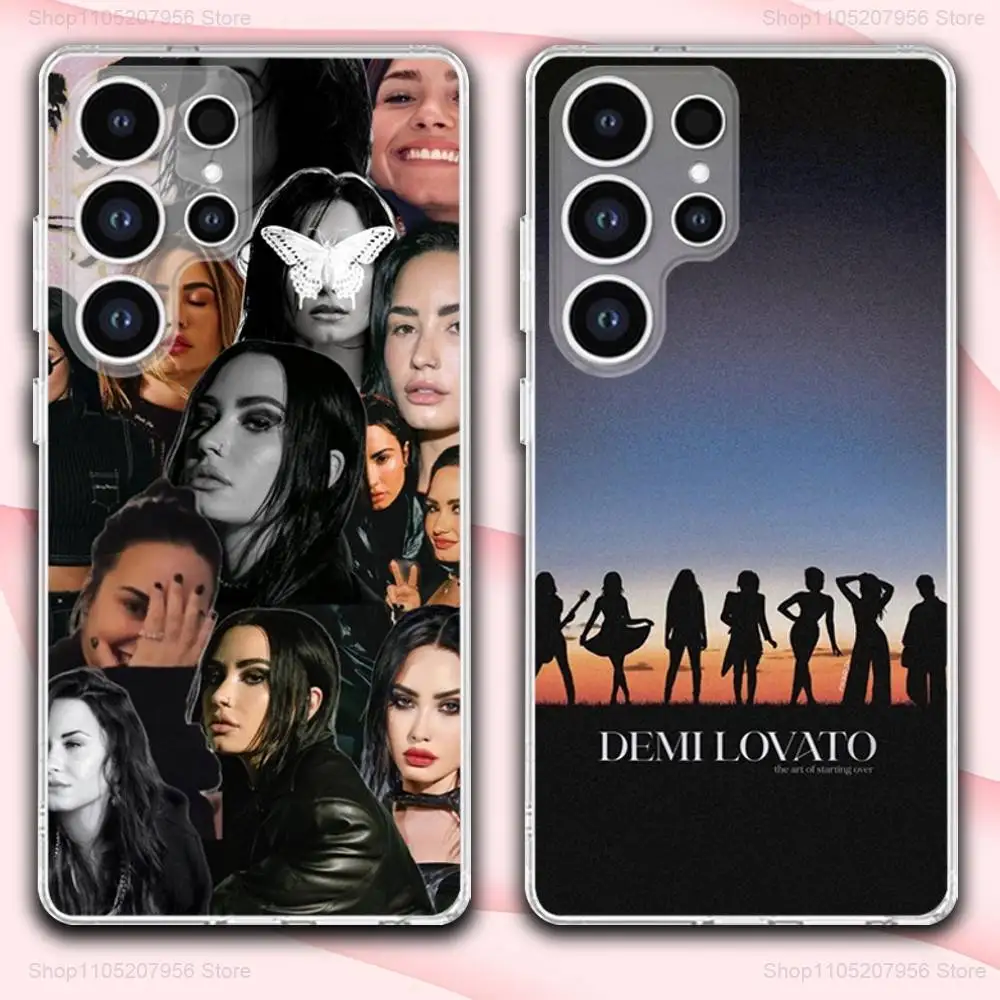 

D-Demi Its Not That Deep Lovato Phone Case For Samsung A30,71,51,S9,20,Ultra,FE,Lite,S25,24,22,23,21,PIus,Transparent, Silicone