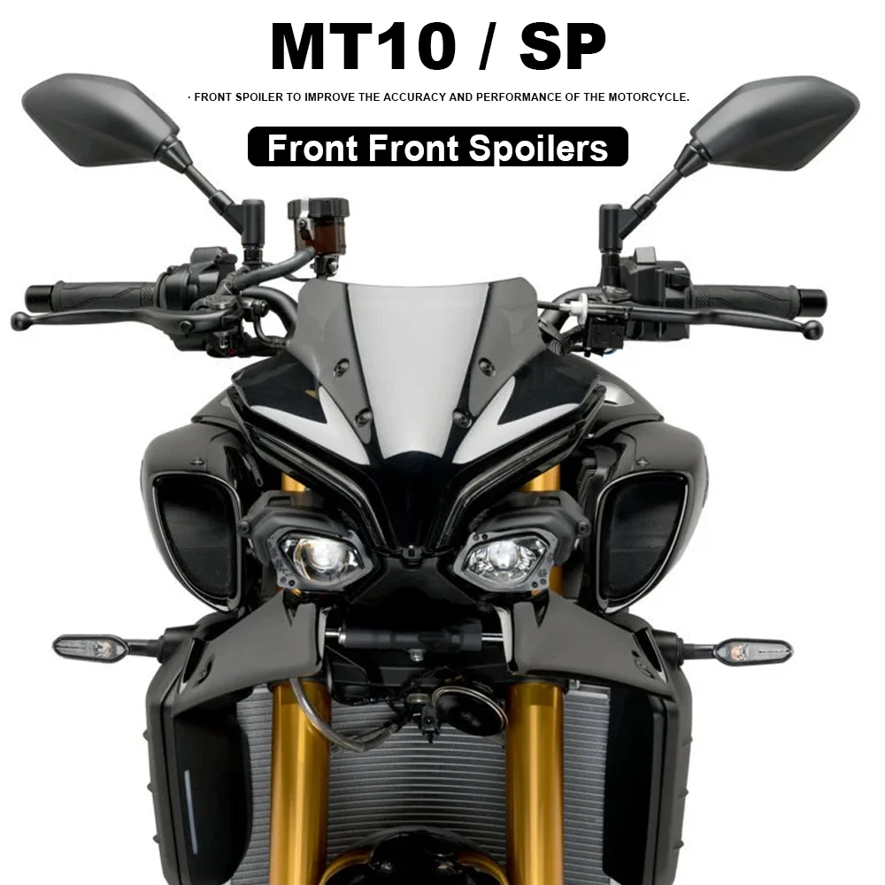 

Beak Nose Cone For YAMAHA MT-10 MT 10 MT10 SP 2024 Downforce Naked Frontal Spoilers Winglet Aerodynamic Wing Front Spoiler Kit