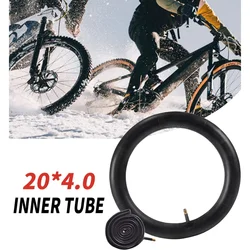 Bicycle 20x4.0 Fat Tire 1PC or 2PCS Bike Inner Tubes for Snowmobiles Compatible with 20*3.5-4.0 ATVs Electric Bike/Mountain Bike