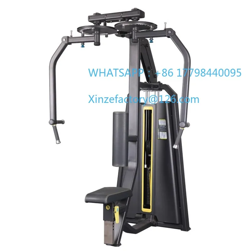 

Customizable gym special butterfly machine sitting chest push trainer