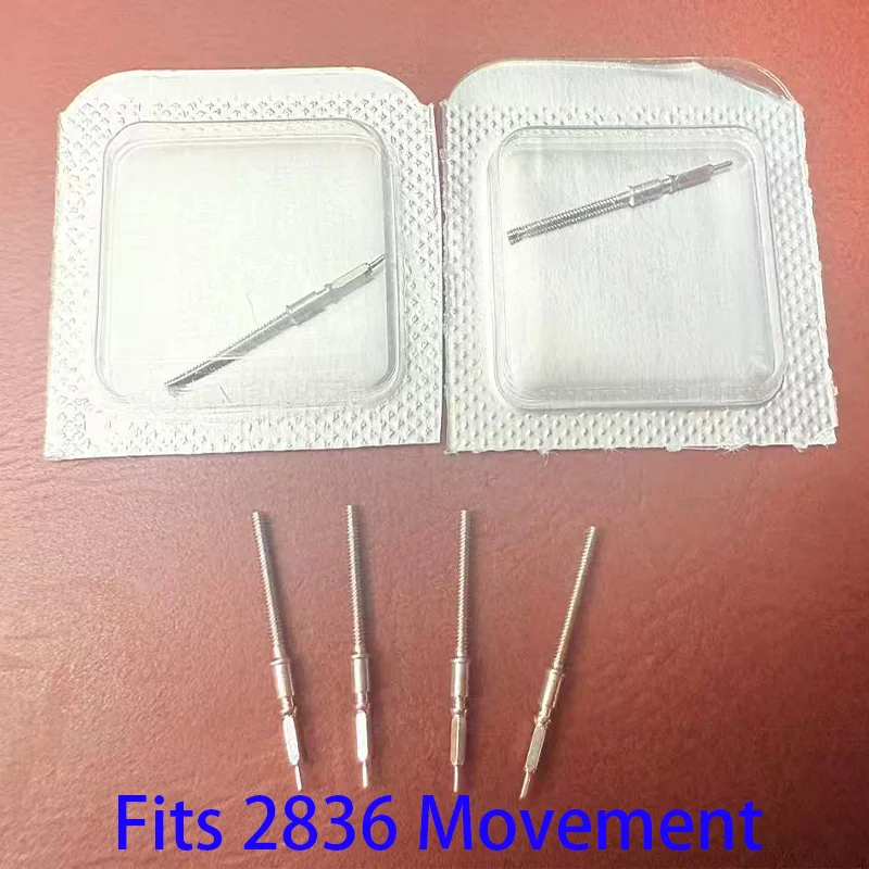 

2836 Stem Steel Crown Parts Crown Watch Steel Stem Kit Fit 2836 Movement Stem Watch Accessories Movement parts Replacement