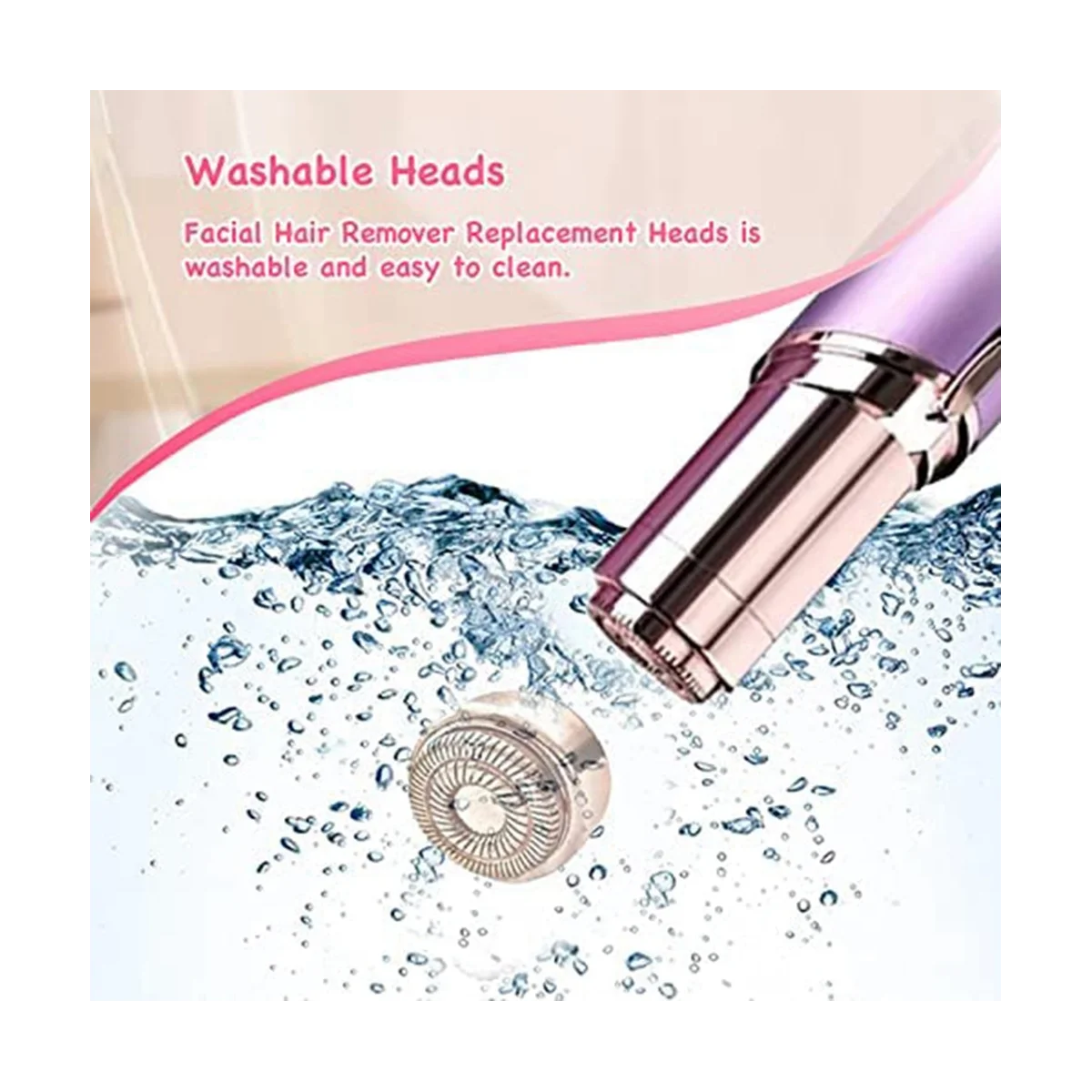 A14G-głowice zamienne, damskie głowice wymienne do usuwania owłosienia z twarzy generacji 2 do narzędzia do usuwania owłosienia z twarzy