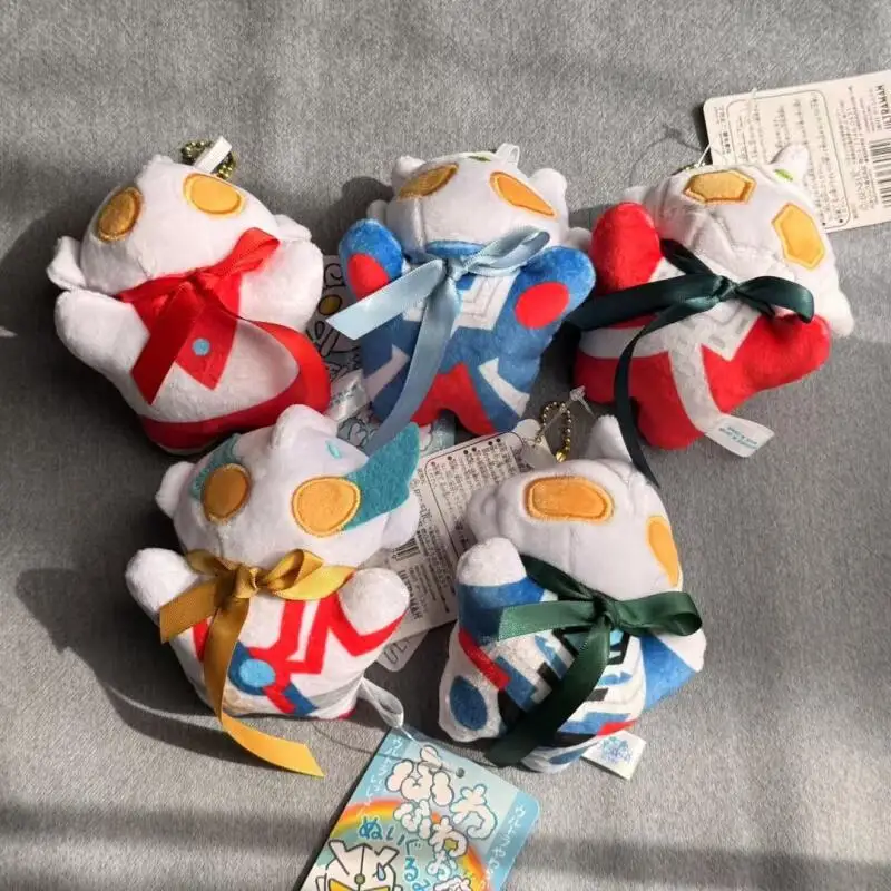Ultraman Ultraseven Pp Cotton Flight Posture Doll Palm Toy Anime Enthusiasts Collect Toys Backpack Hanging Pendant Couple Gifts view 2