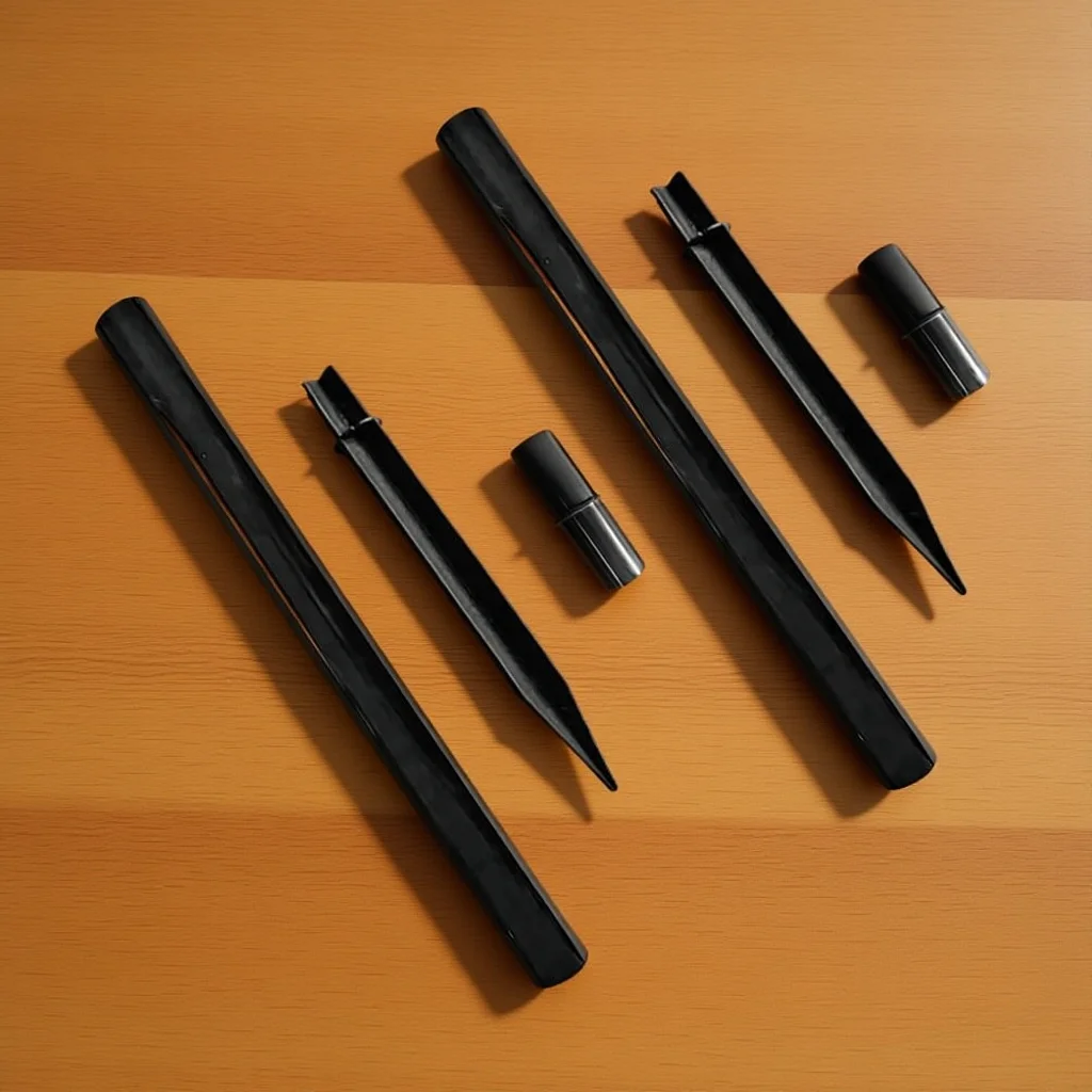 

2Sets Solar Light Stakes Ground Spikes Extension Poles Weather-Resistant Easy Installation Garden Landscape Lighting