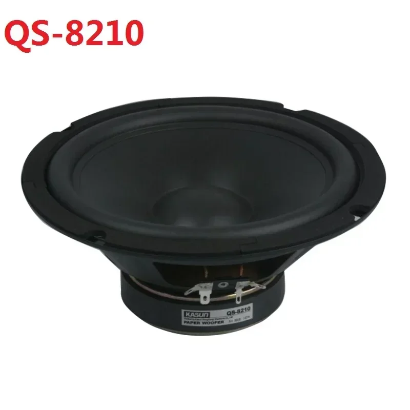 1 Pieces Original KASUN QA-8100/QS-8210 8\'\' Home Audio DIY HiFi Woofer Speaker Driver Unit Black PP Cone 8ohm/140W D210-218mm