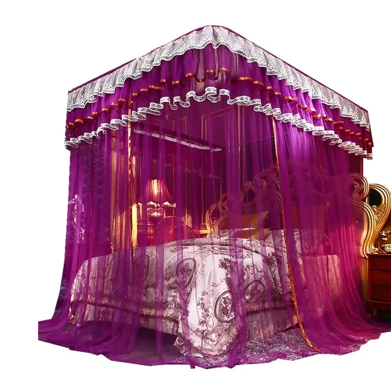 

Baby and adult super deluxe u-bed net summer folding function single standard double bed