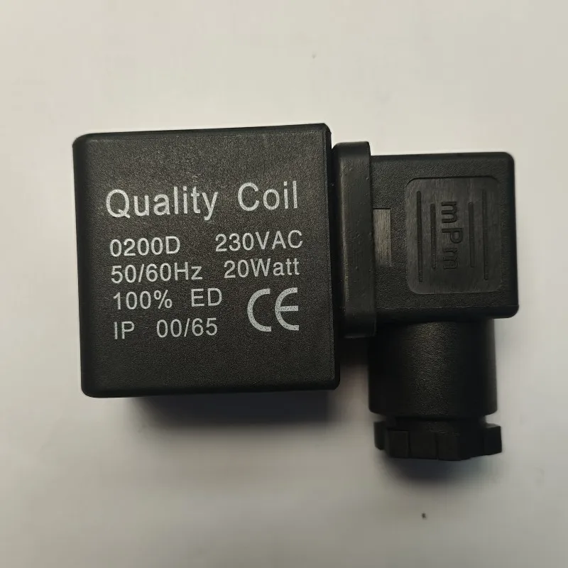Electromagnetic Valve Coil Quality Coil 0200D AC230V 20W 15W Inner Diameter 13mm Height  41mm Air Compressor Drain Valve Coil