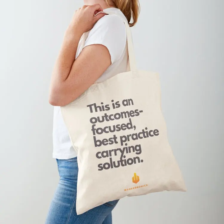 

Wankernomics best practice Tote Bag sac pour femme eco bag folding tote bag screen Fabric