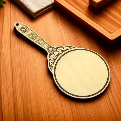 

Copper Bagua Mirror Craft Chinese Traditional Feng Shui Flat Mirror Evil Town House Decoration Unique Artistic Gift