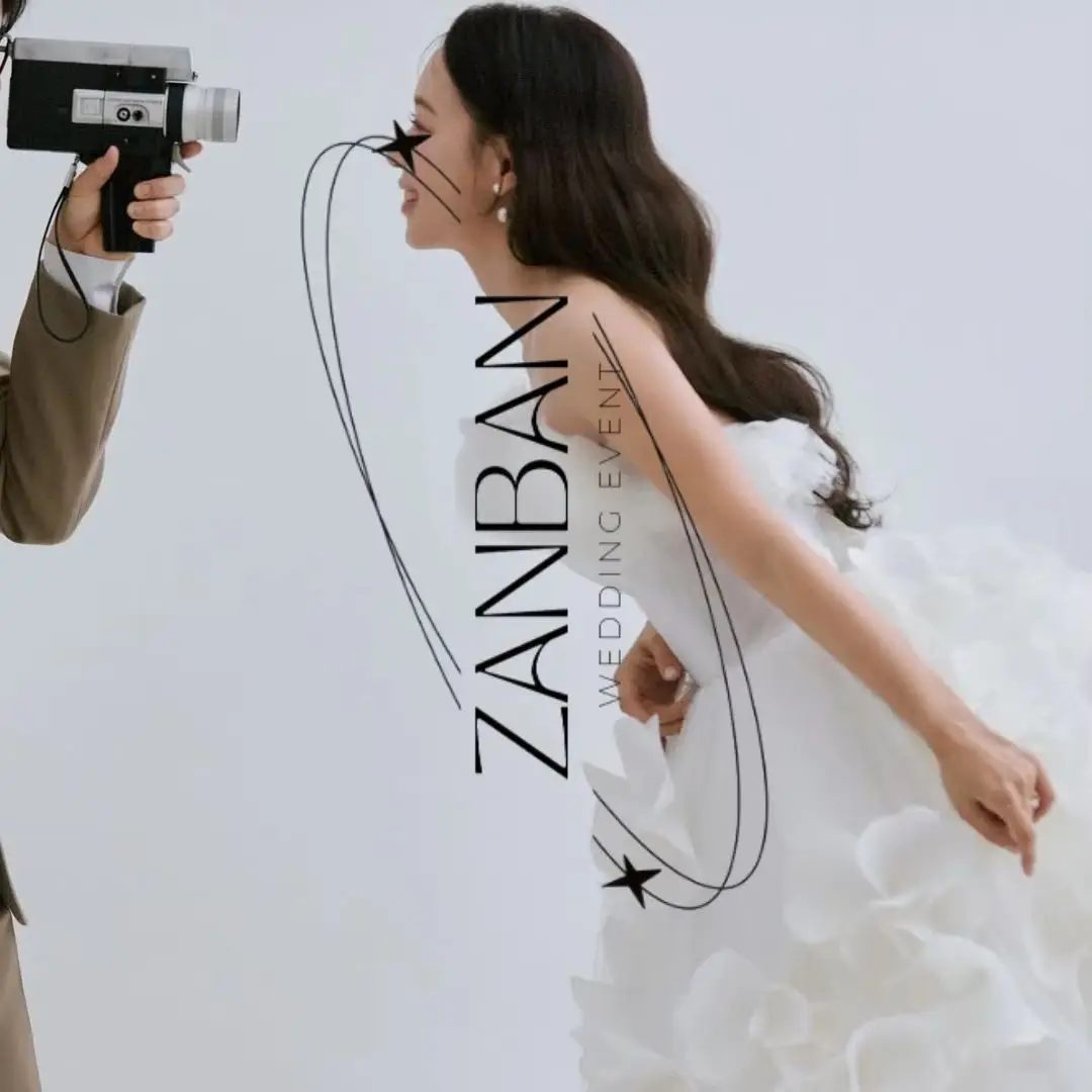 ZanBan Exquisite 3D Flowers Wedding Party Short Dress Strapless 2026 White Tulle Korea Photo Shoot Birthday Prom Gown Customzied