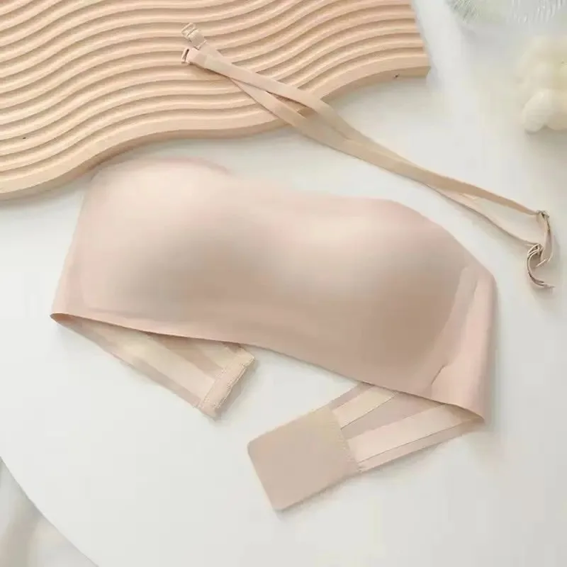 Sexy Seamless Tube Top Bra Invisible Strapless Bras Women Underwear Thin Non Slip Push Up Bralette Wireless Female Lingerie view 5