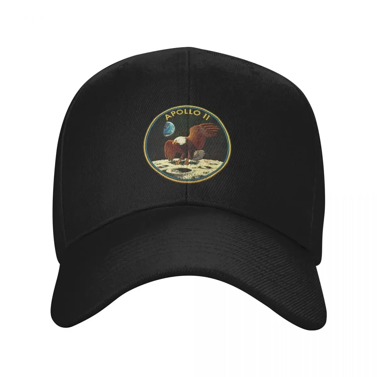 

vintage Apollo 11 logo Baseball Cap Sunscreen cute Cosplay Mens Caps Women's