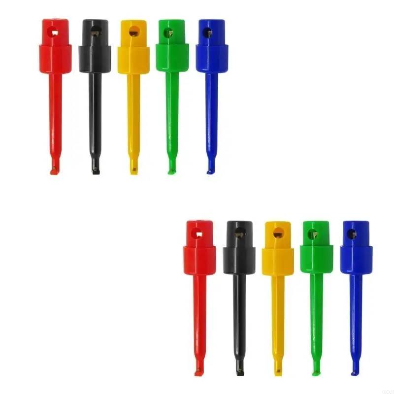 Plastic Test Hook Secure Grip Spring Action Perfect for Circuits Diagnosis Tasks 0XXB
