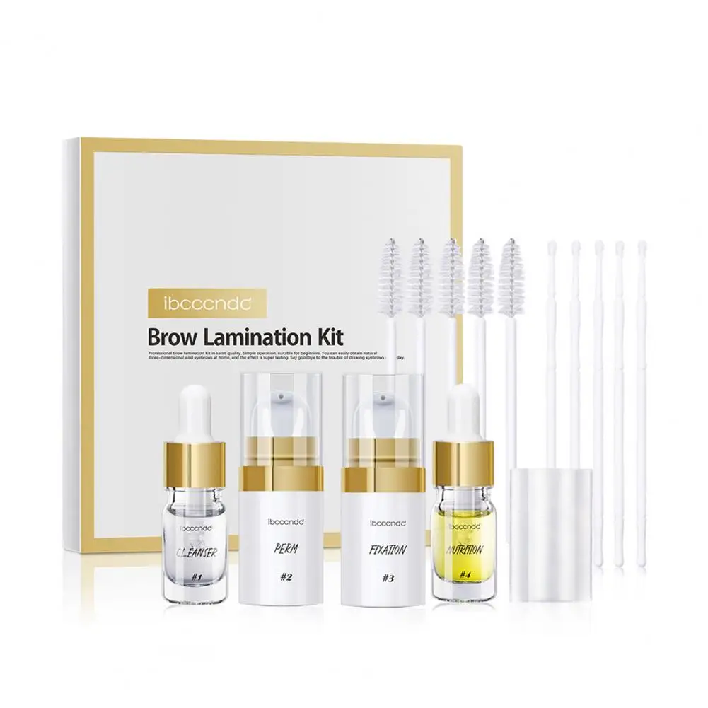 Gentle Texture 5ml/Set Practical Instant Lift Brow Lamination Kit Wide Application Eyebrow Styling Tool Long Lasting   for Girl