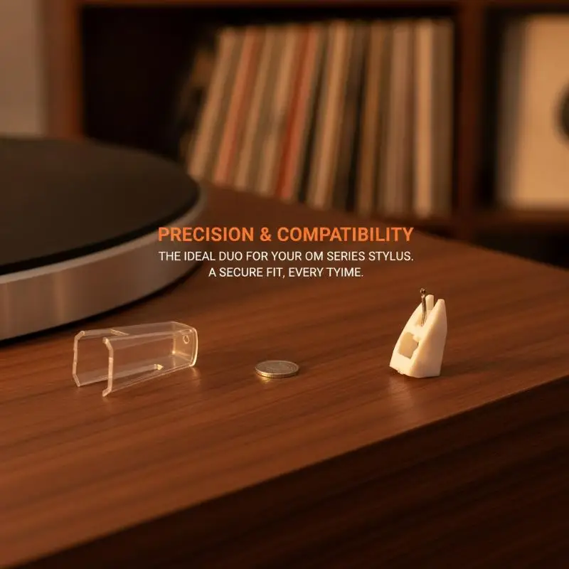 Stylus Needle Plastic Protective Shell Cover For Ortofon OM 5E 3E Concorde Super OMB OMT OD LP Vinyl Record Playe