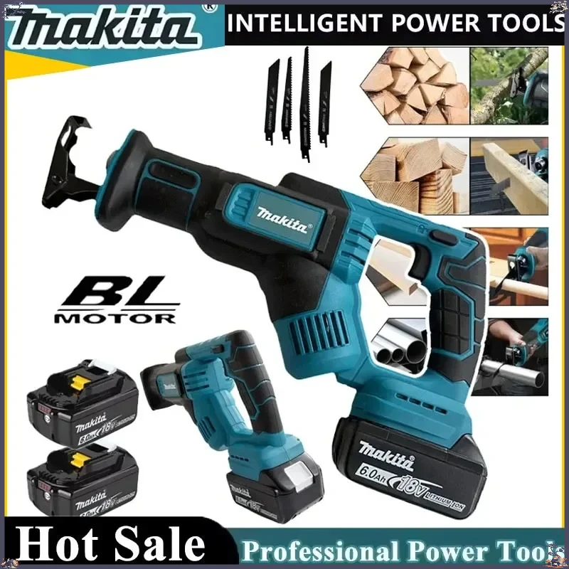 

Makita Cordless Reciprocating Saw Power Saw for Wood / Metal Cutting (No Battery) For 18V Battery