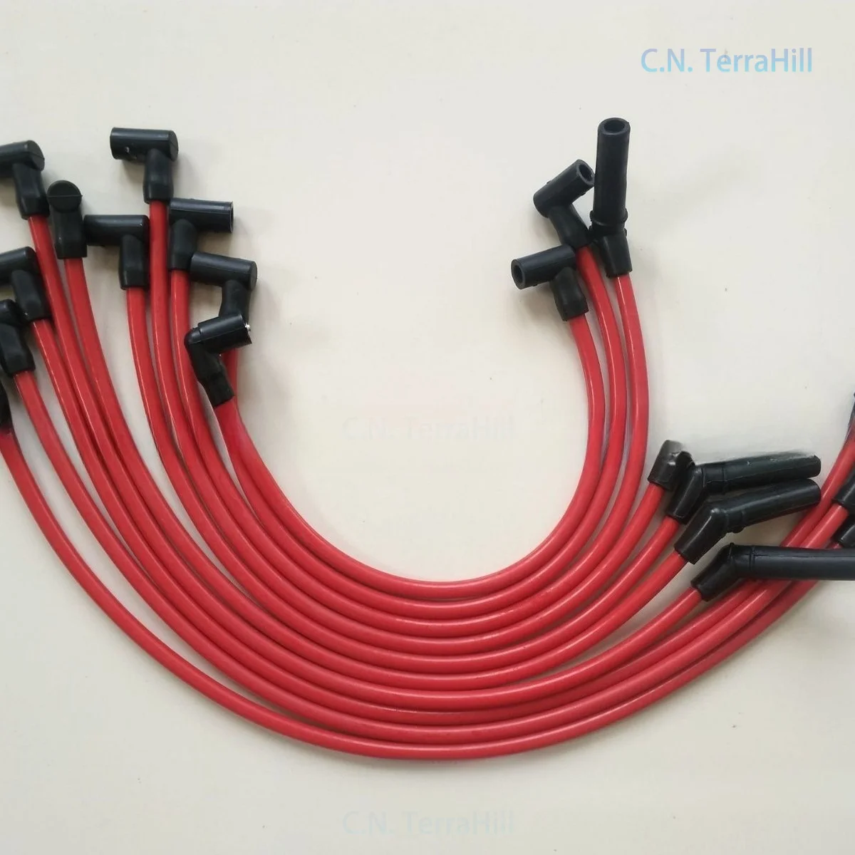 High Performance Spark Plug Wire Set for Chevy Small Block Big Block 350 383 SP10-390-1010 9-Piece