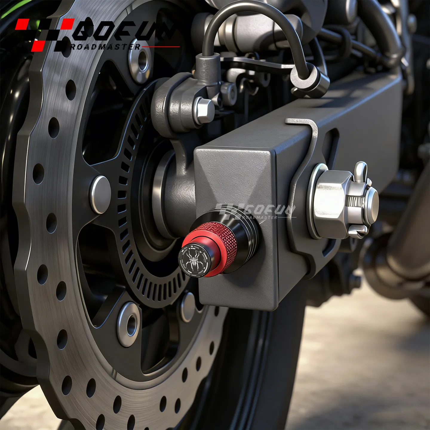 For Honda CB190TR CBF190TR CBF190R CBF190X CB CBF 190TR 190R 190X Motorcycle CNC Rear Wheel Chain End Adjuster Trim Screw Cover