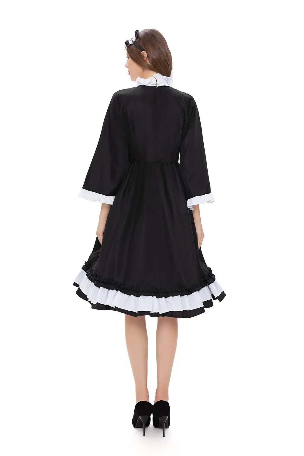 Sexy Lolita Jurk Meid Kostuum Halloween Voor Vrouwen Nonnen Cosplay Kostuums